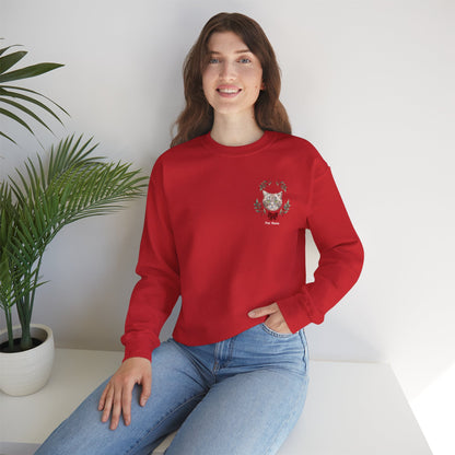 Custom Christmas Wreath Pocket Print Sweatshirt: Subtle Charm, Big Personality!