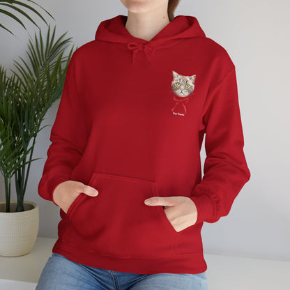 Custom Coquette Pocket Print Hoodie: A Touch of Pet Charm!