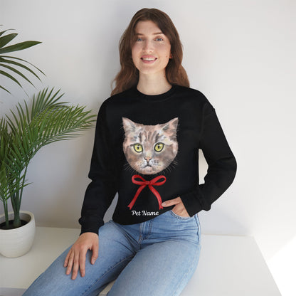 Custom Coquette Print Sweatshirt: Subtle Charm, Big Personality!