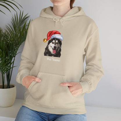 Santa Cap Hoodie: Snuggle Up with Your Pet’s Charm!"