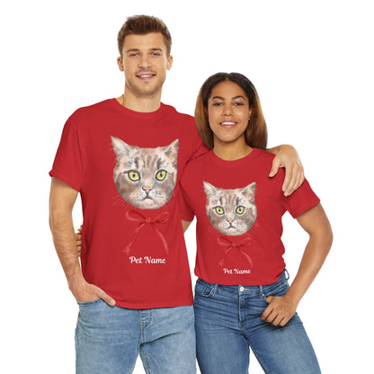 Custom Coquette T-Shirt: Showcase Your Pet in Style!