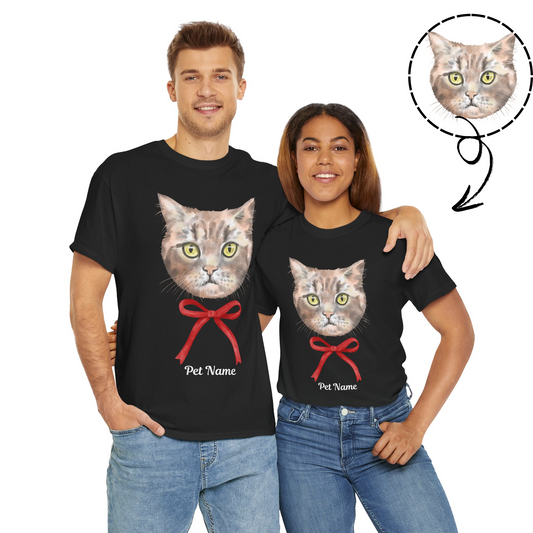 Custom Coquette T-Shirt: Showcase Your Pet in Style!