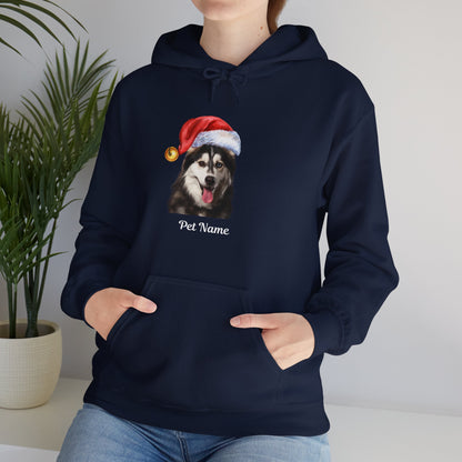 Santa Cap Hoodie: Snuggle Up with Your Pet’s Charm!"