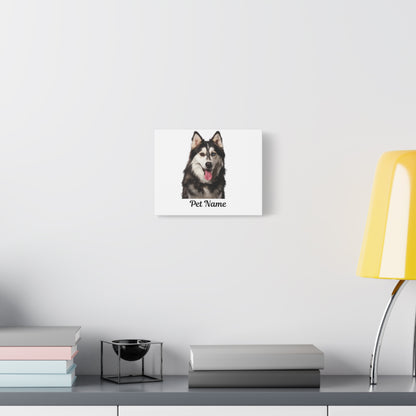 Custom Pet Canvas: Your Furry Friend, Forever Captured!