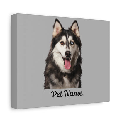 Custom Pet Canvas: Your Furry Friend, Forever Captured!