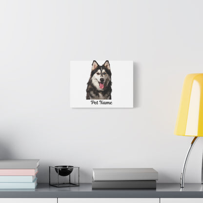 Custom Pet Canvas: Your Furry Friend, Forever Captured!