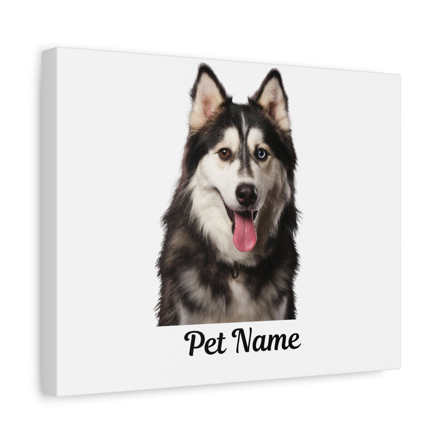 Custom Pet Canvas: Your Furry Friend, Forever Captured!