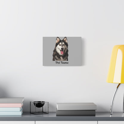 Custom Pet Canvas: Your Furry Friend, Forever Captured!