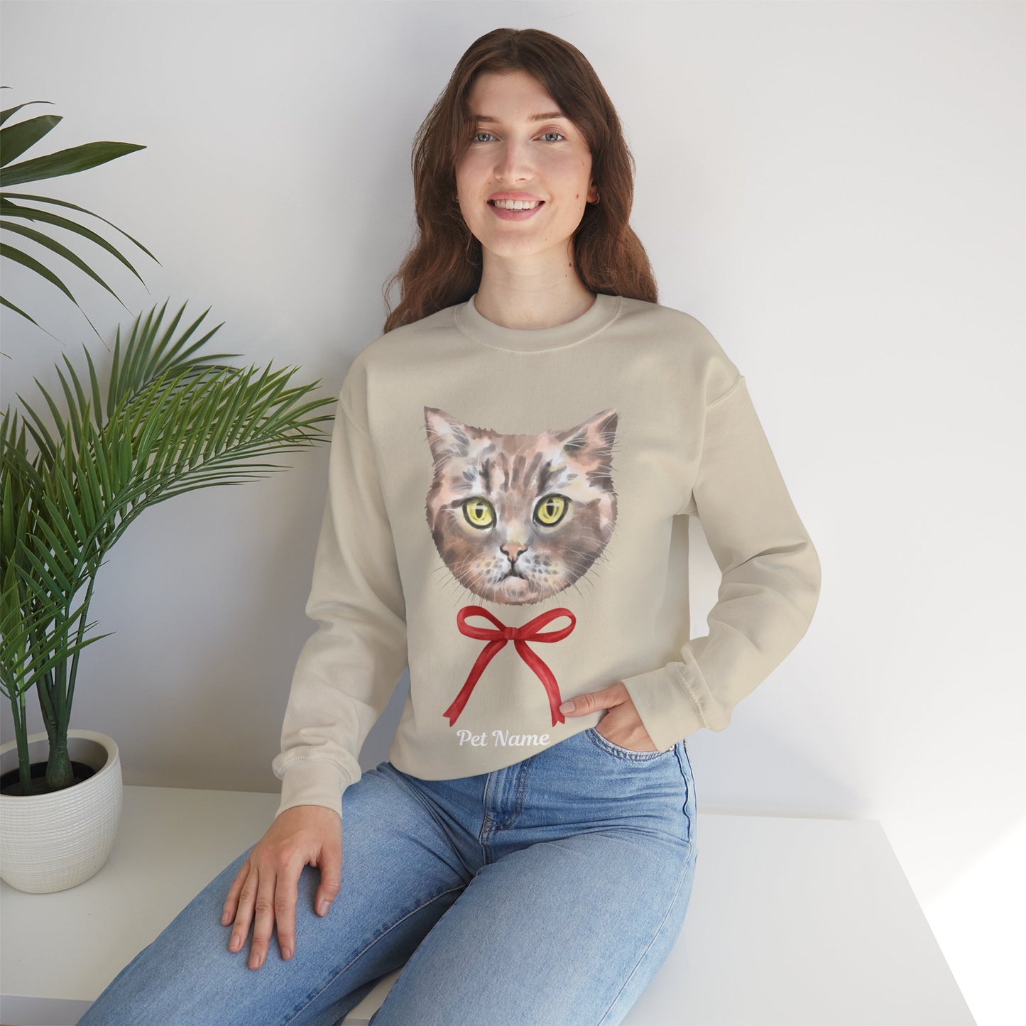 Custom Coquette Print Sweatshirt: Subtle Charm, Big Personality!